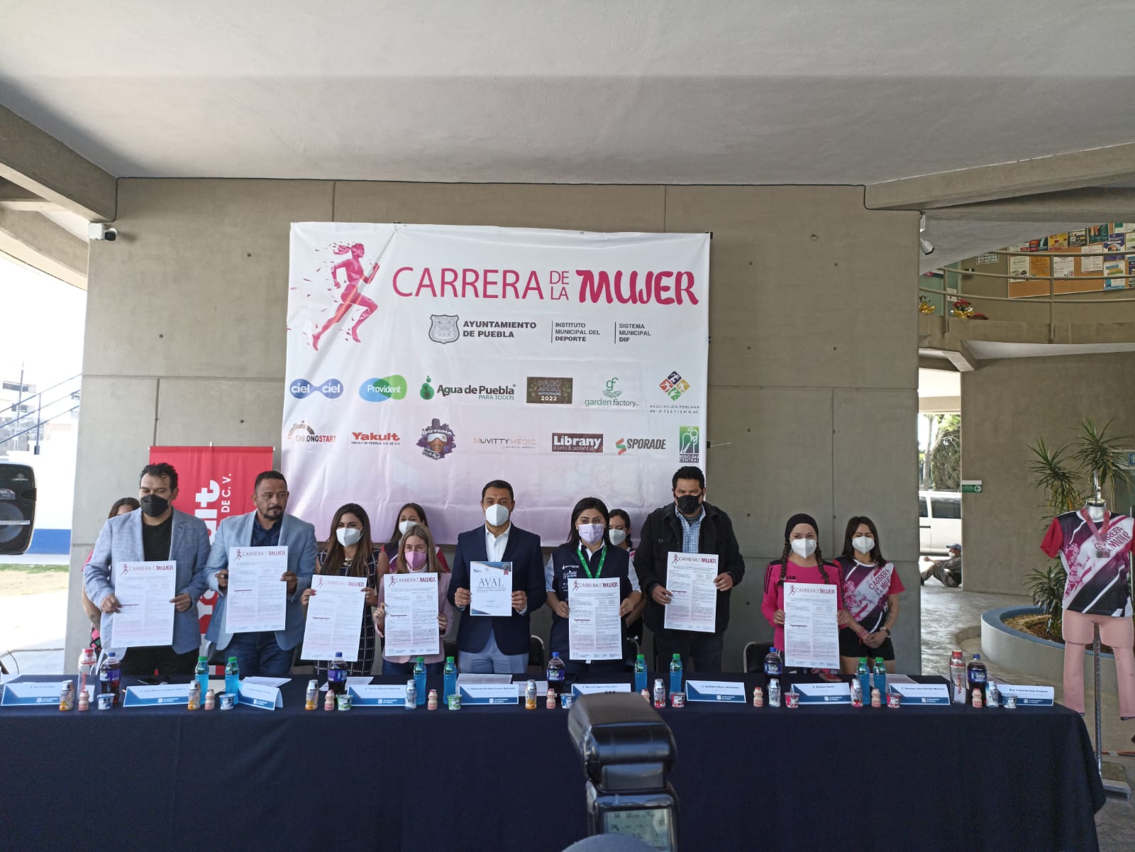 Todo listo para la Carrera de la Mujer