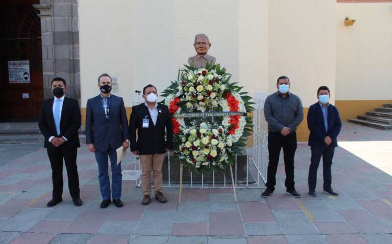 Autoridades del estado de Tlaxcala conmemoran al general Juan Cuamatzi López