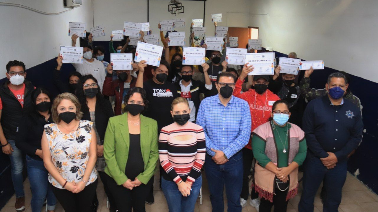 En San Pedro Cholula concluyó un Curso de Manejo especializado para jóvenes 