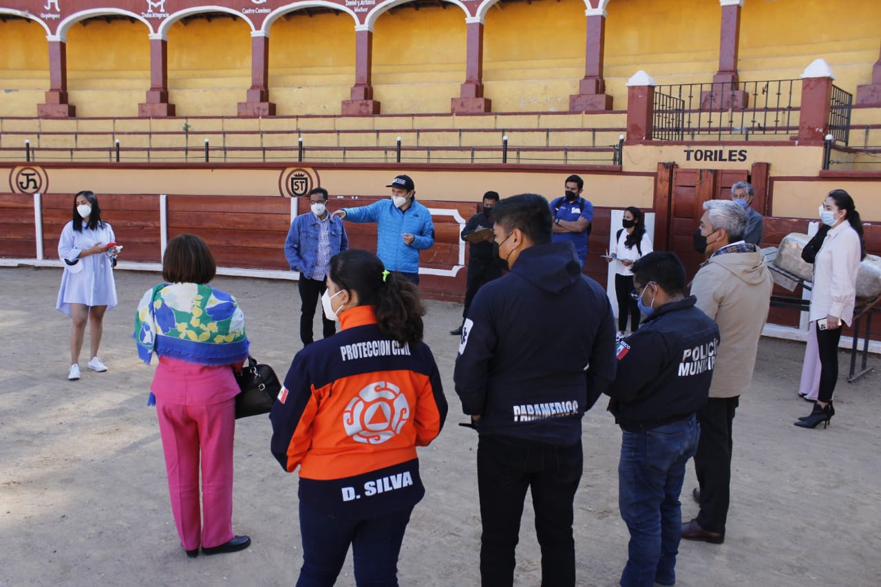 Avanza montaje y acondicionamiento de canchas de voleibol de playa en Tlaxcala