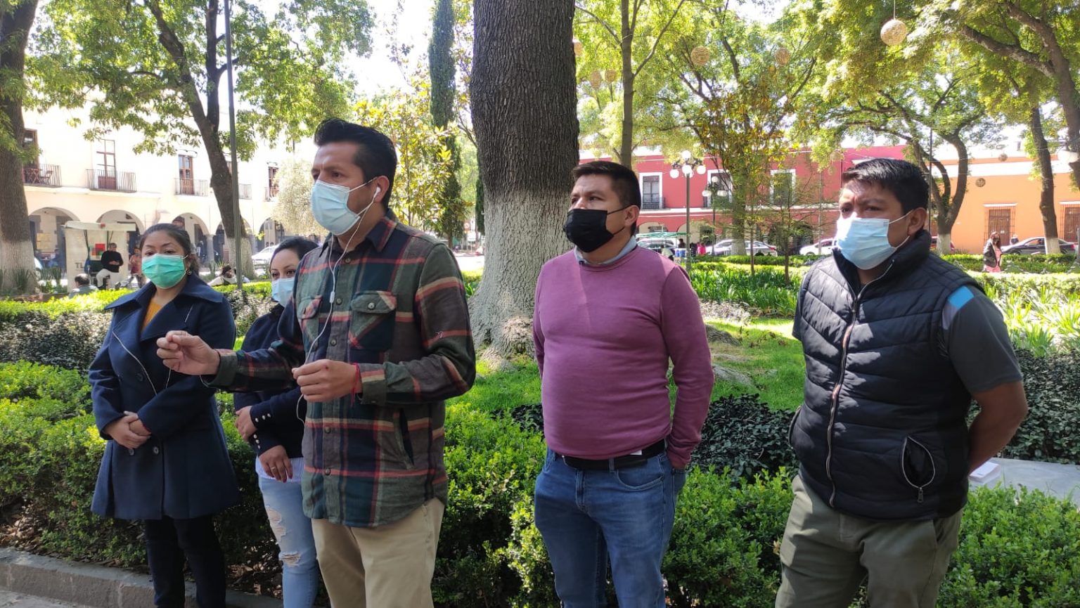 En Mazatecochco piden destitución de cargos de funcionarios públicos
