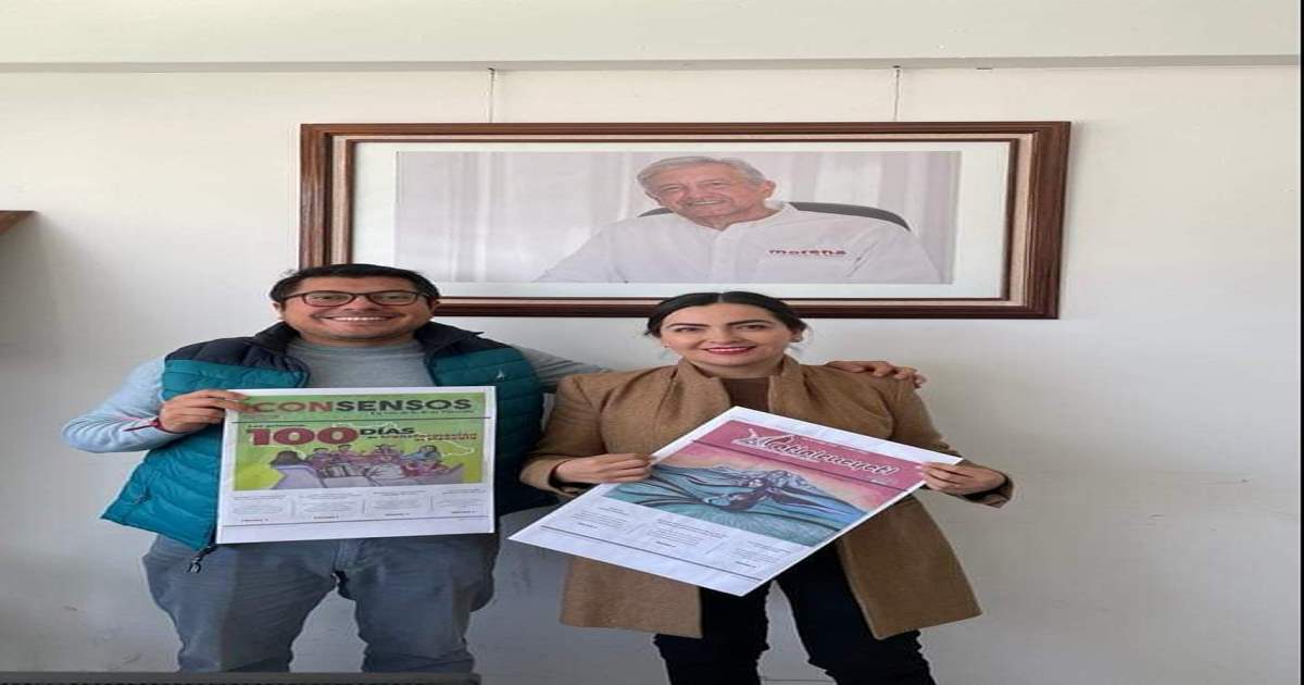 Nydia Cano se convierte en militante de MORENA en Tlaxcala