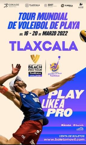 Reporta lista Tlaxcala para el tour mundial de voli playero