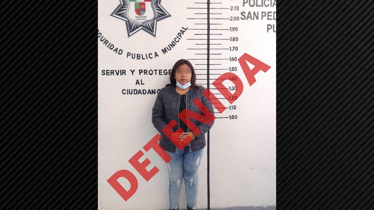 Detienen a carterista en San Pedro Cholula 