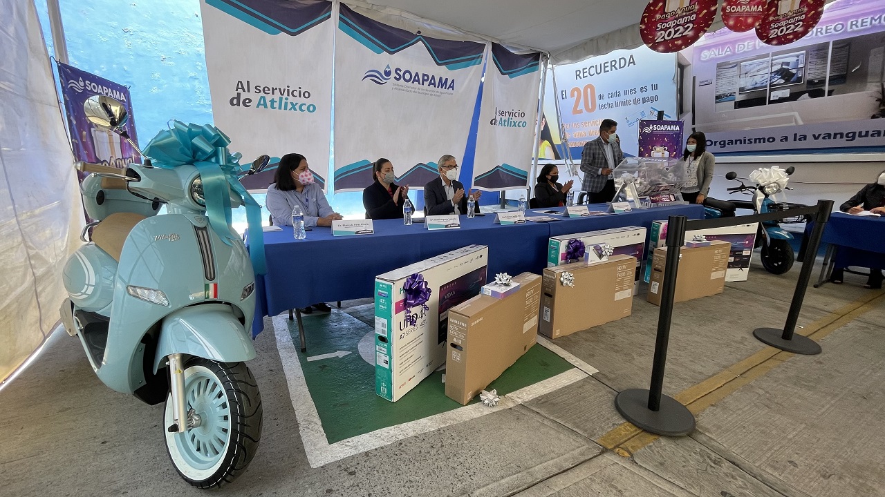 ¡Ya hay ganadores!, SOAPAMA realizó el Sorteo “Pago Anual Anticipado SOAPAMA 2022”