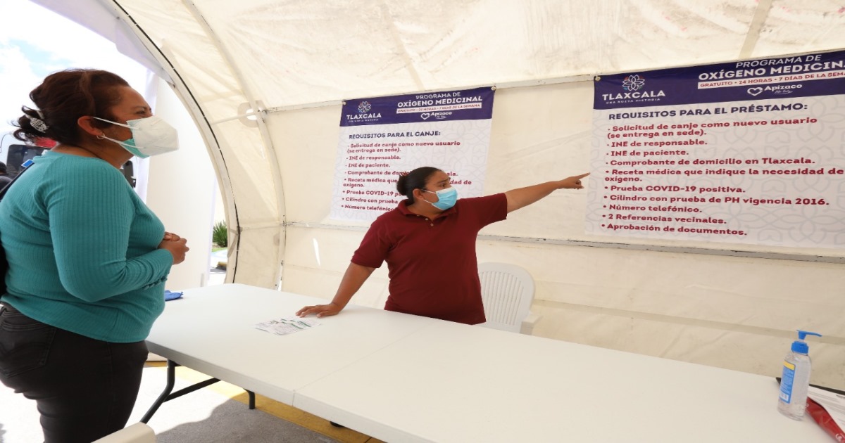 Se mantienen en funciones kioscos de oxígeno; suman 7 mil 783 servicios otorgados