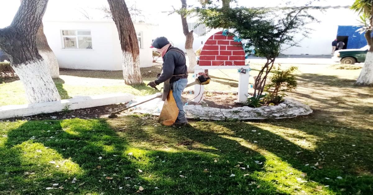 Huamantla realiza labores de mantenimiento en rastro municipal