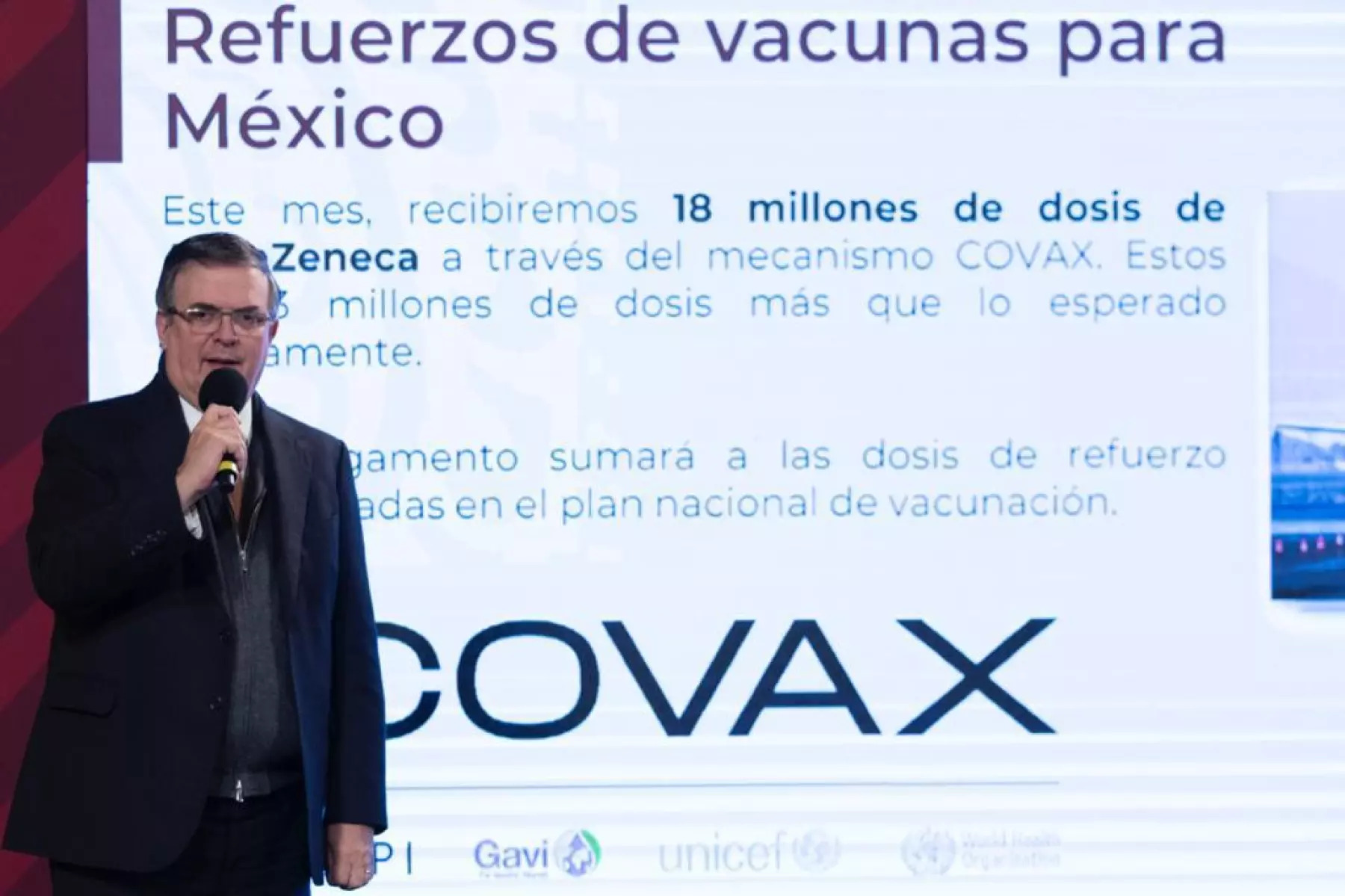 Este mes México recibirá 18 millones de vacunas contra Covid de AstraZeneca