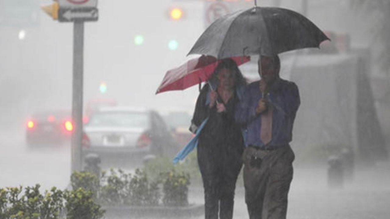 Este 11 de julio se esperan lluvias puntuales muy fuertes con posibles granizadas en el norte del país