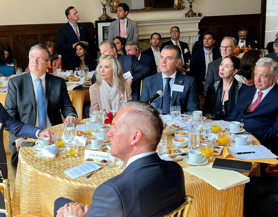 Asegura Ebrard que empresas estadounidenses invertirán 40 mil mdd en México