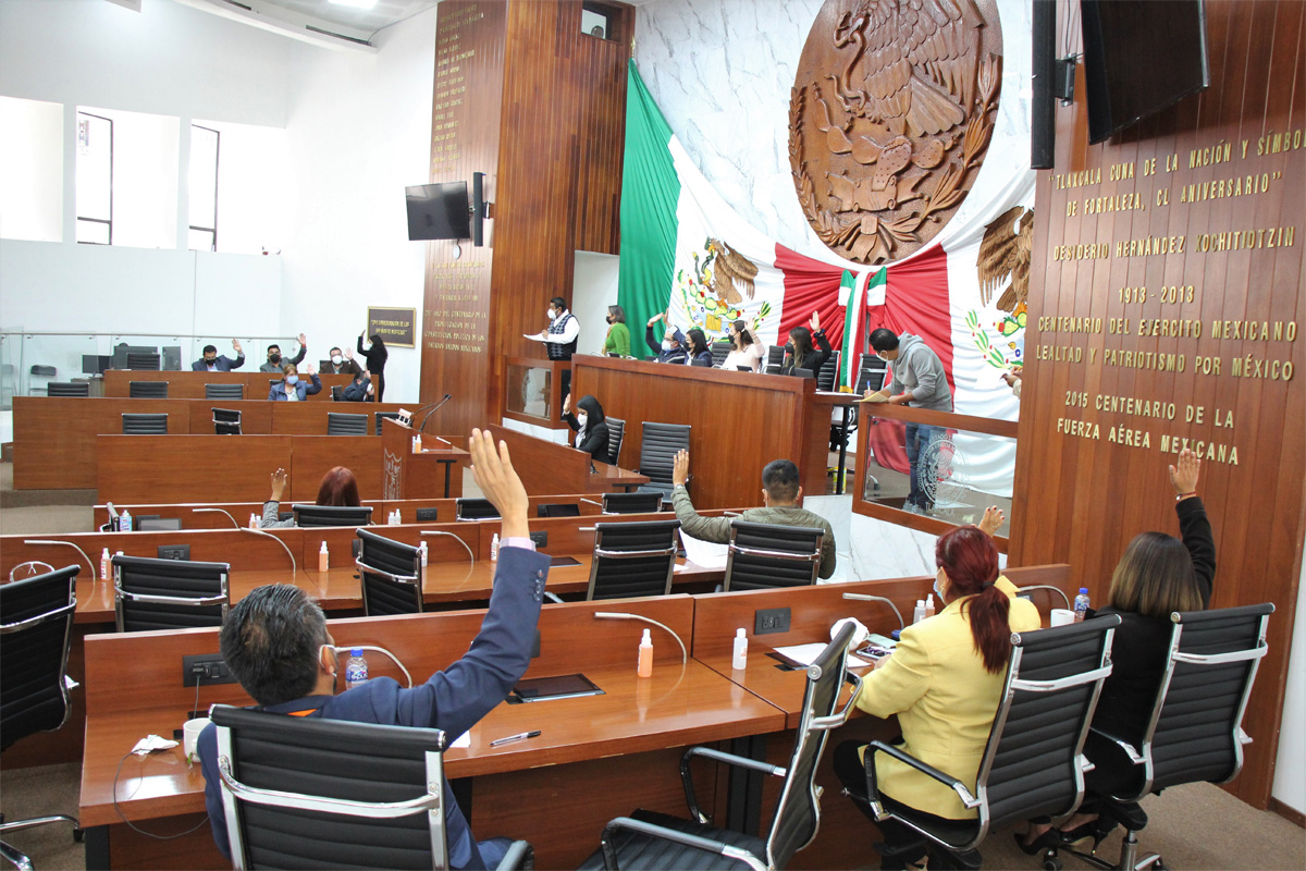 Suman 18 contagios de Covid en el Congreso de Tlaxcala