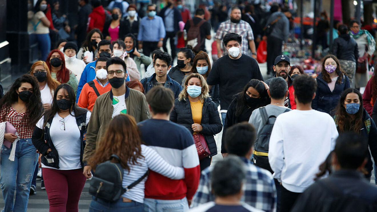 En las últimas horas México registra 34 mil 885 nuevos contagios y 74 muertes por Covid