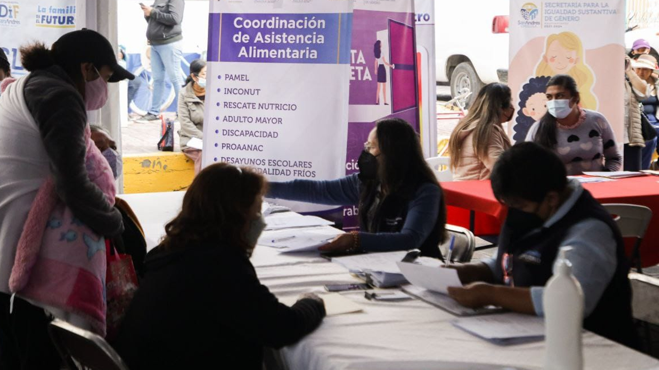 Ayuntamiento de San Andrés Cholula volvió a efectuar sus jornadas de “Viernes de Proximidad”