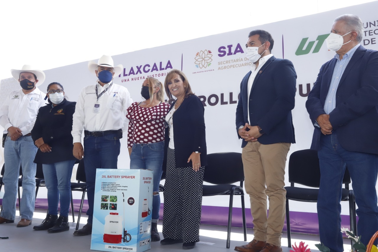 Entregó gobernadora Lorena Cuéllar apoyos para el desarrollo, impulso e innovación del campo
