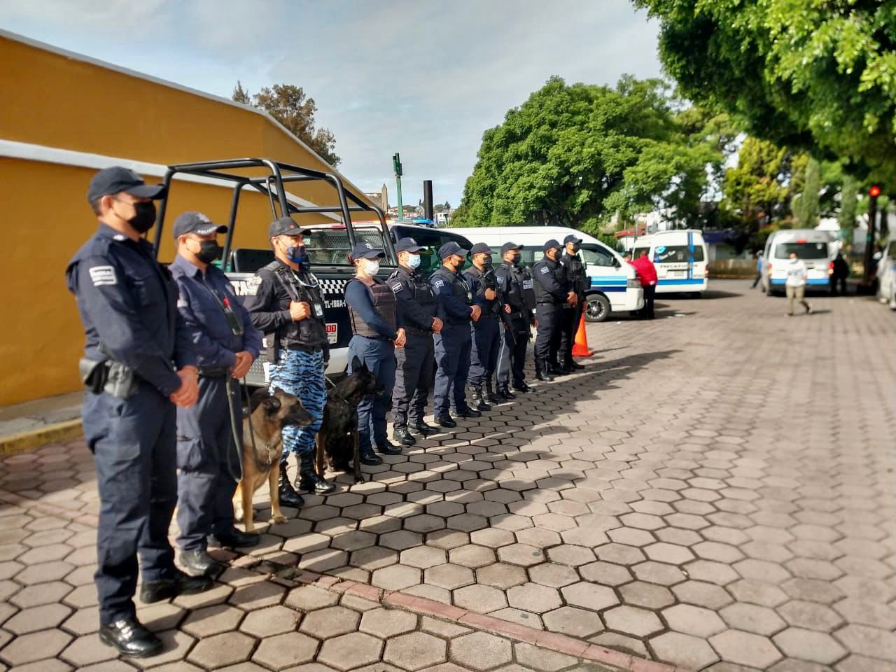 Dirección de seguridad de Tlaxcala Capital colabora con otros municipios a fin de mejorar la seguridad
