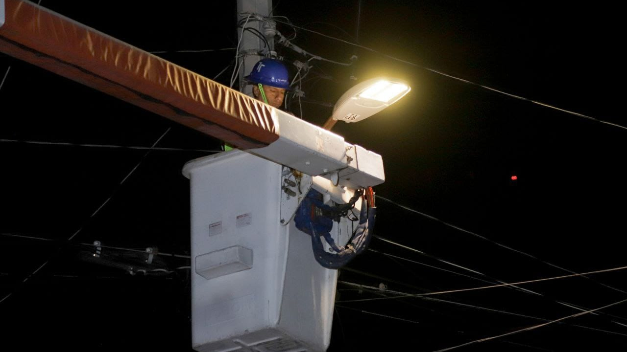 Ayuntamiento de San Andrés Cholula puso en operación nuevas luminarias de alumbrado en la Delegación Atlixcáyotl