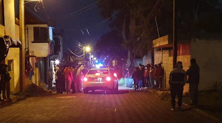Pareja de presuntos ladrones se salva de linchamiento en Teolocholco
