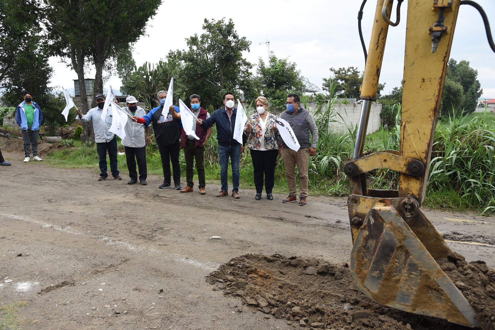 Ayuntamiento de Tlaxcala inicia obra de drenaje en la capital