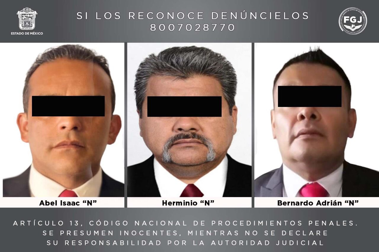 Detienen en Edomex a policías y elementos de Fiscalía dedicados al secuestro exprés