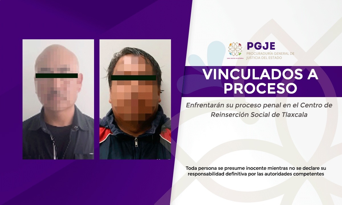 Vinculan a proceso a dos hombres por el delito de homicidio calificado: PGJE
