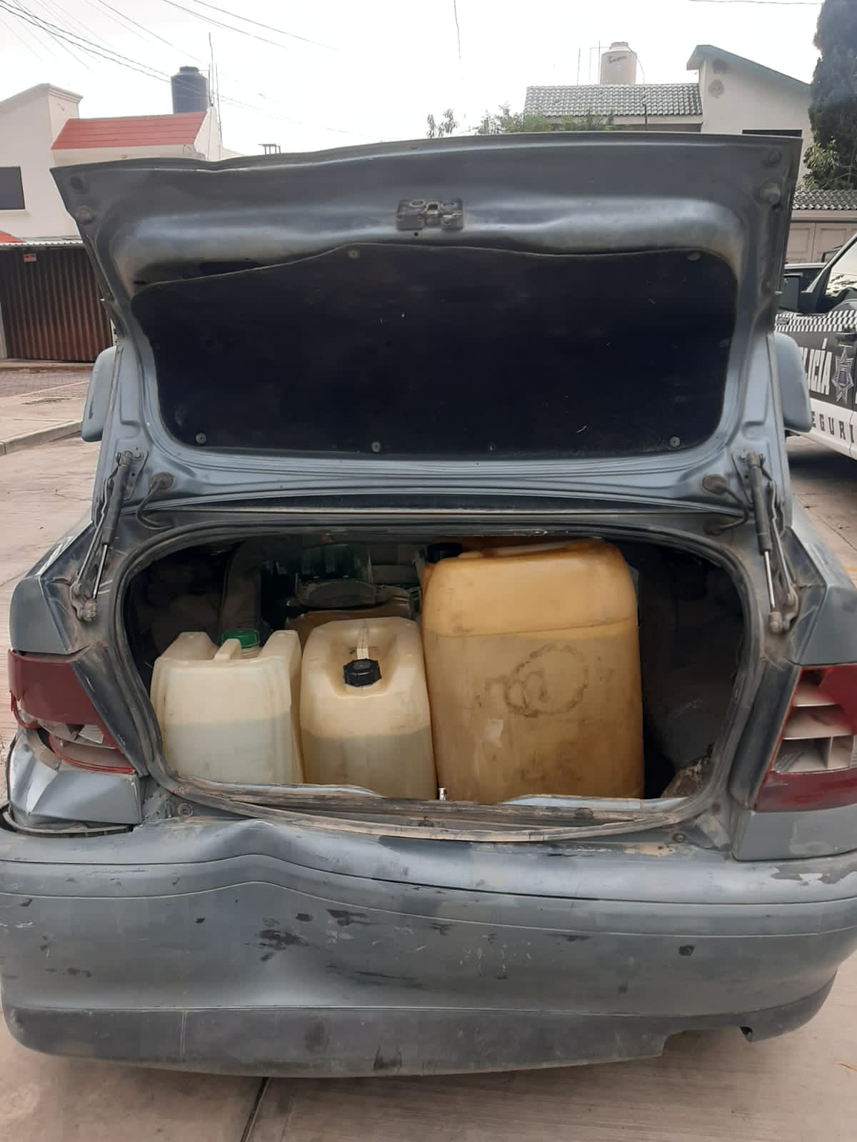 Detiene SSC a presunto responsable de transportación de hidrocarburo