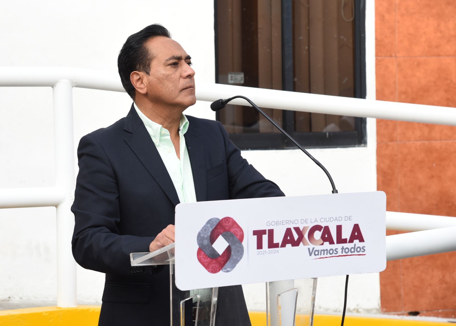 Alcalde de Tlaxcala felicita a elementos de seguridad de la capital