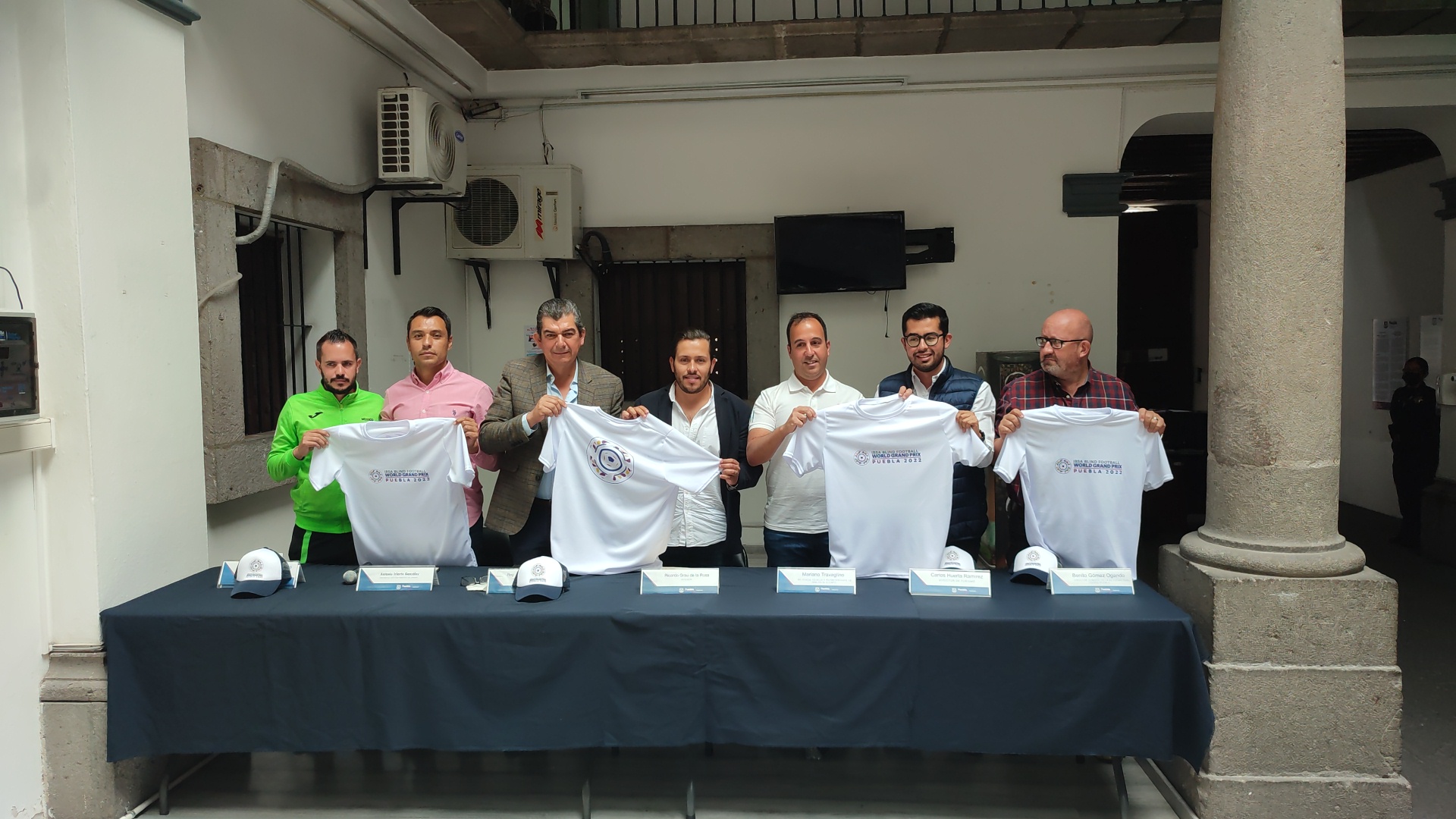 Ultiman detalles del Grand Prix de Futbol para Ciegos en Puebla 