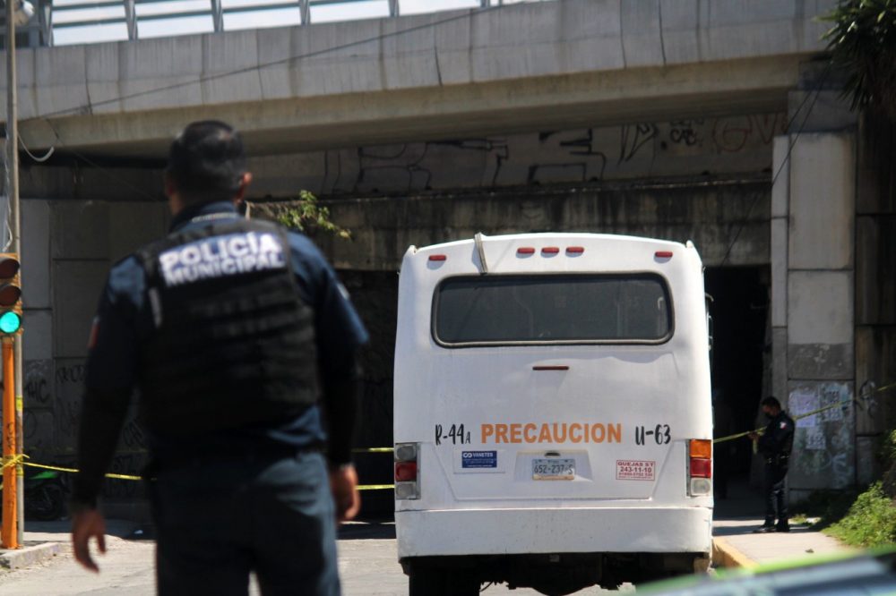 Pasajero de la ruta 44-A es herido en el cuello por una bala perdida