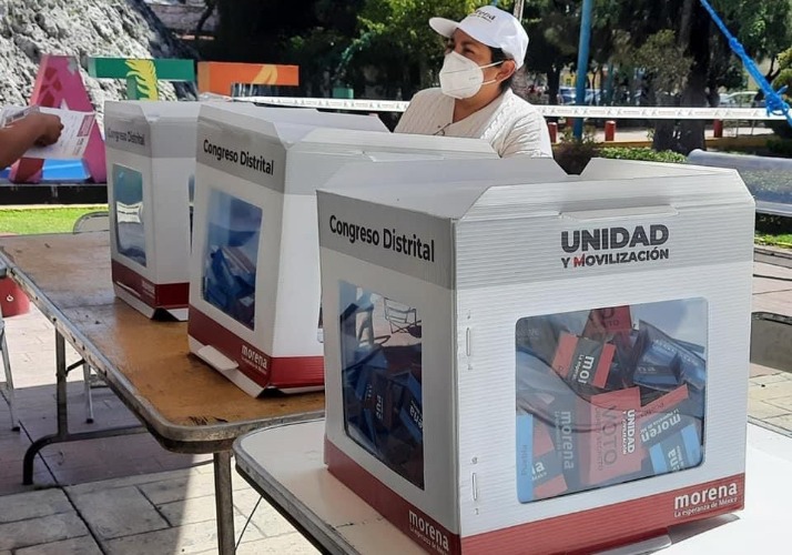 Grupo político de Miguel Barbosa obtuvo mayoría de lugares para Consejo Estatal de Morena en Puebla