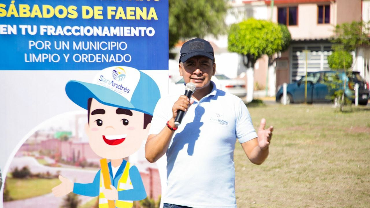 Ayuntamiento de San Andrés Cholula buscará concientizar a la ciudadanía en el cuidado de los espacios del municipio 