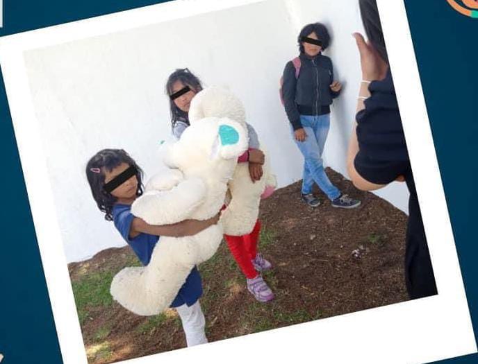 Rescatan en Apizaco a tres menores de edad víctimas de maltrato