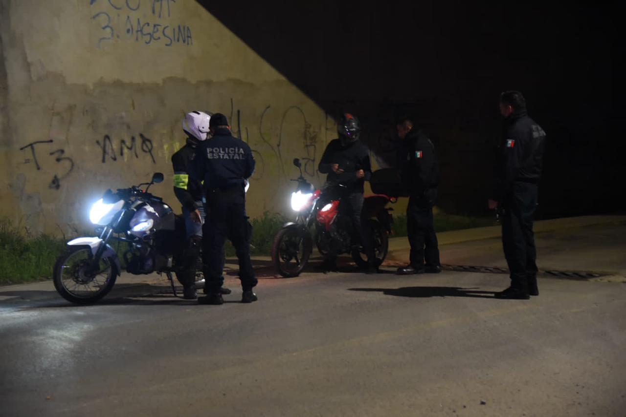 Elementos de seguridad de Tlaxcala capital realizan recorridos durante las noches