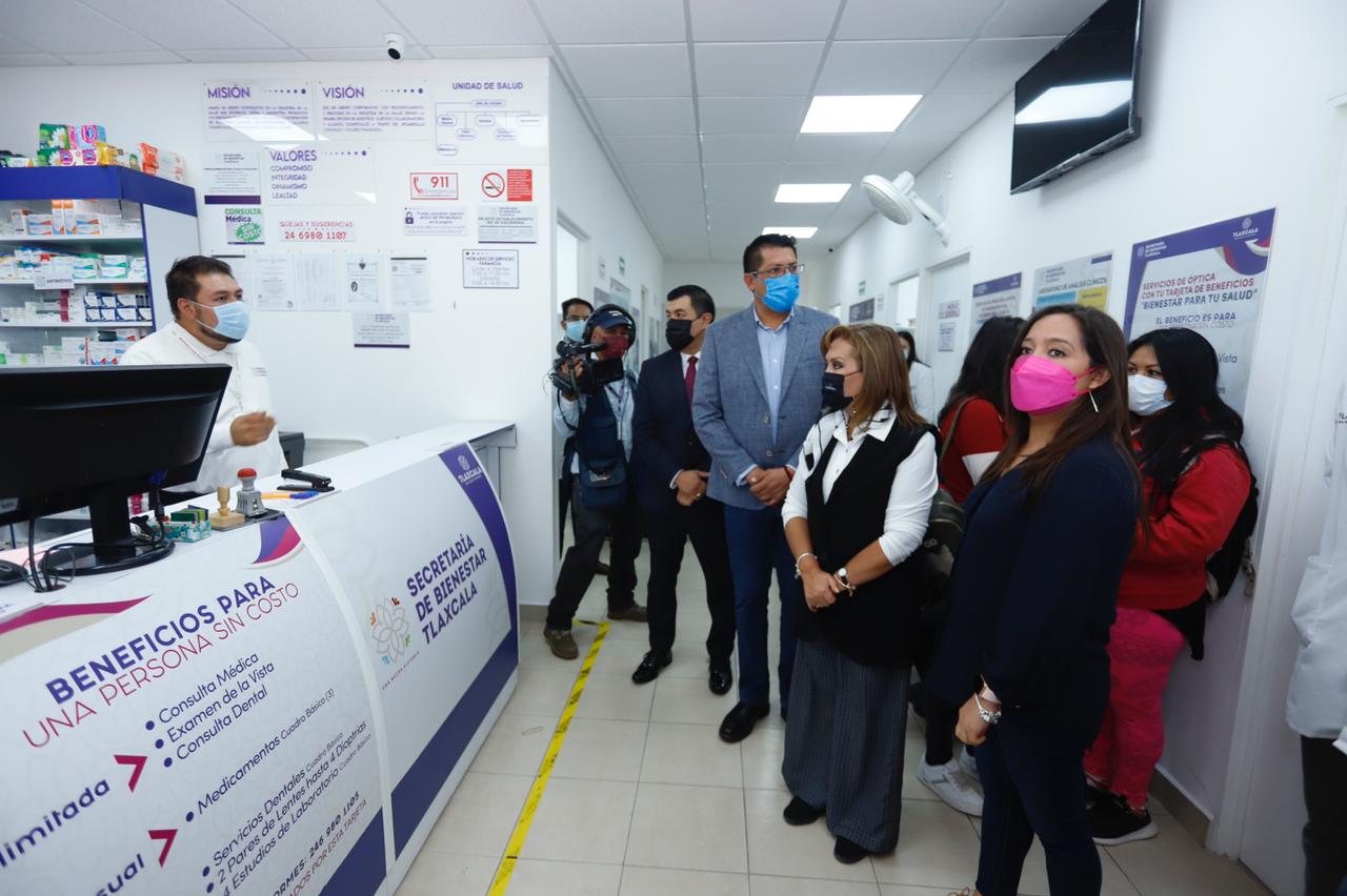 Inaugura Gobernadora Unidades de Bienestar para tu Salud y Nutrición en Calpulalpan