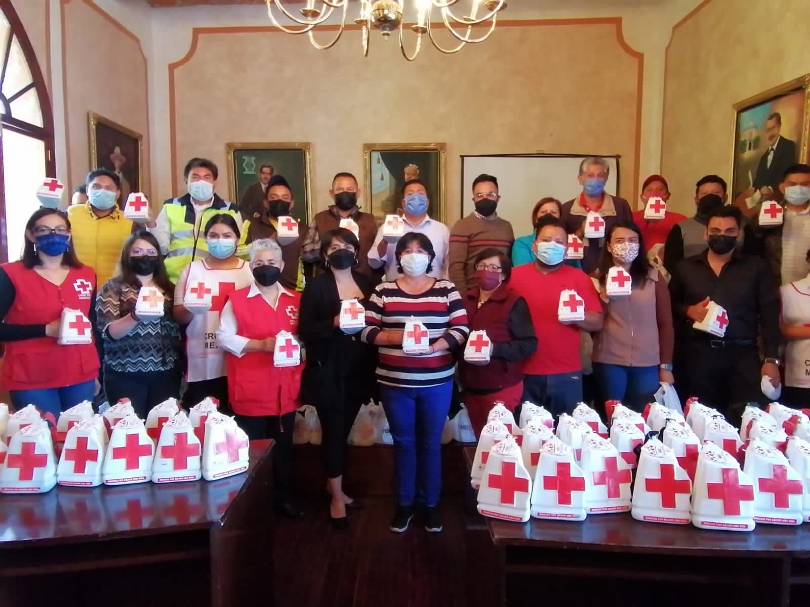 Tlaxcala capital reafirma su compromiso con la Cruz Roja Mexicana