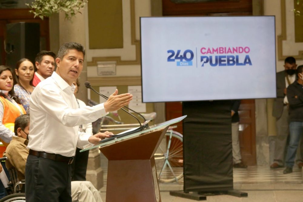 Eduardo Rivera presenta resultados de los primero 240 días de gobierno