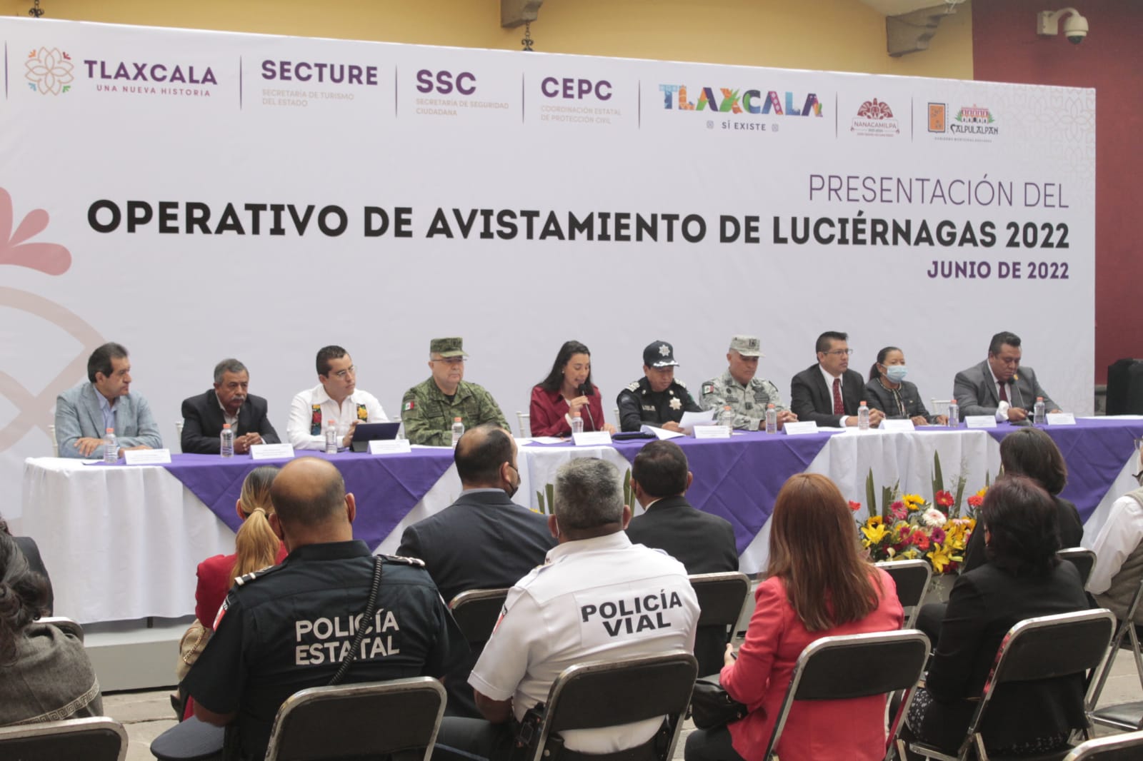 Con 130 elementos, defenderán integridad de turistas de avistamiento de luciérnagas