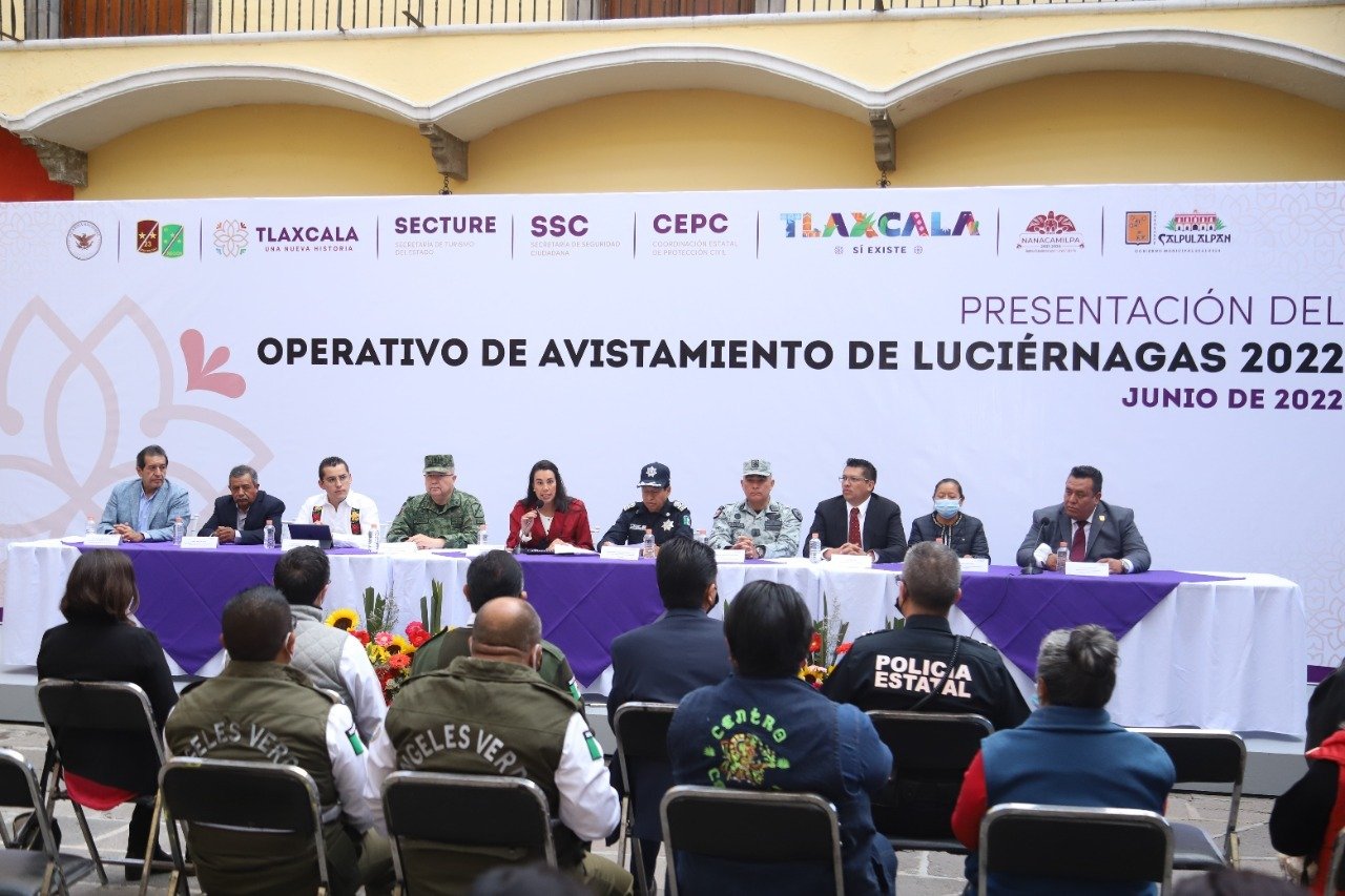 Garantizan seguridad a visitantes en avistamiento de luciérnagas
