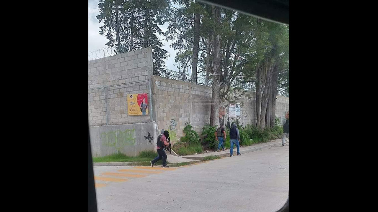 Grupo armado sembró pánico por horas en San Cristóbal de Las Casas, Chiapas