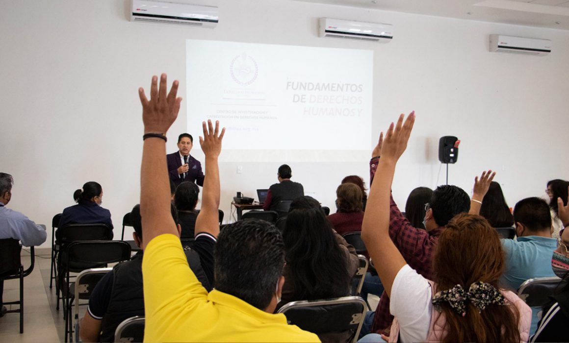 Impulsa PGJE profesionalización de personal en derechos humanos