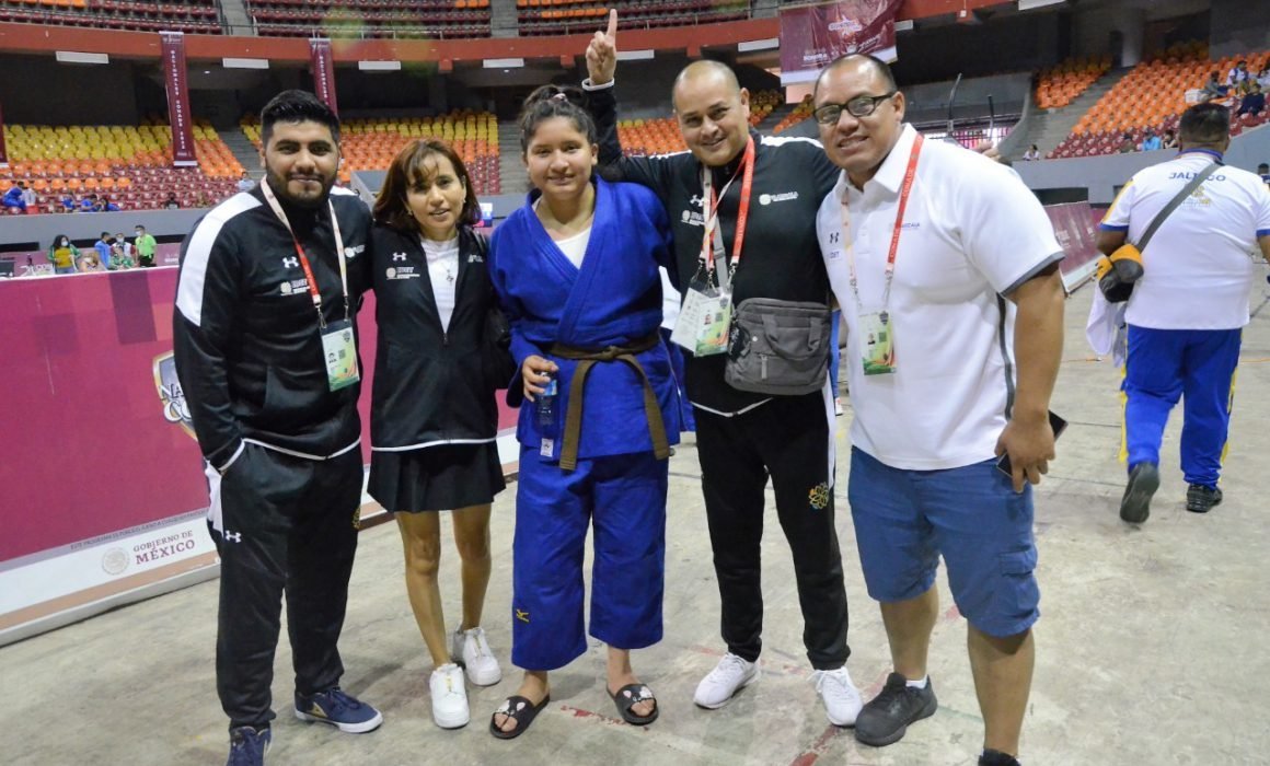 Se viste de oro Tlaxcala con judoca Natalia Padilla