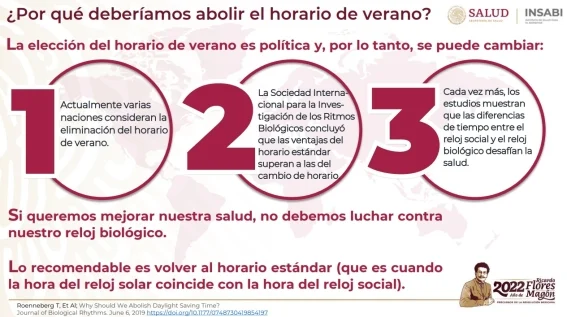 abolir el horario de verano