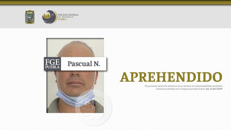 Comandante de policía de Tetela de Ocampo es detenido por violar a   una oficial a su cargo