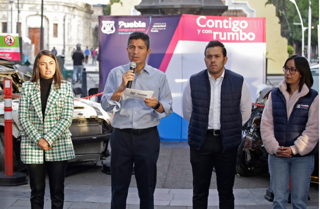 Ayuntamiento de Puebla lanza campaña de prevención de accidentes viales por consumo de alcohol