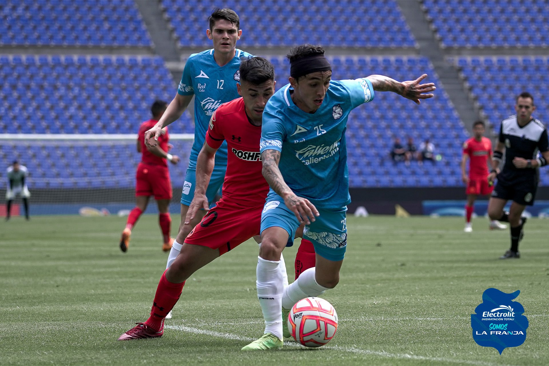 Puebla cerró pretemporada con derrota ante Toluca en el Cuauhtémoc