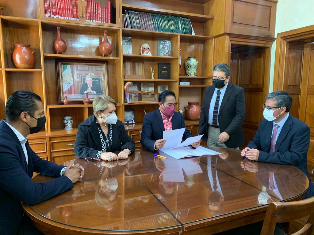Concretan donación de predio para construir templo en Tizatlán, Tlaxcala