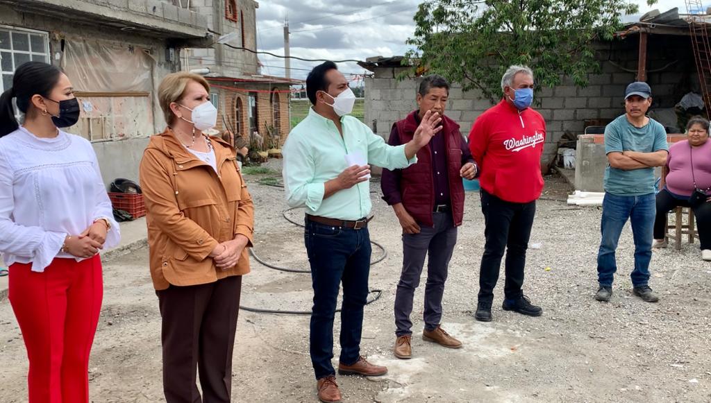 Inicia obra de electrificación en la comunidad de Atlahapa 