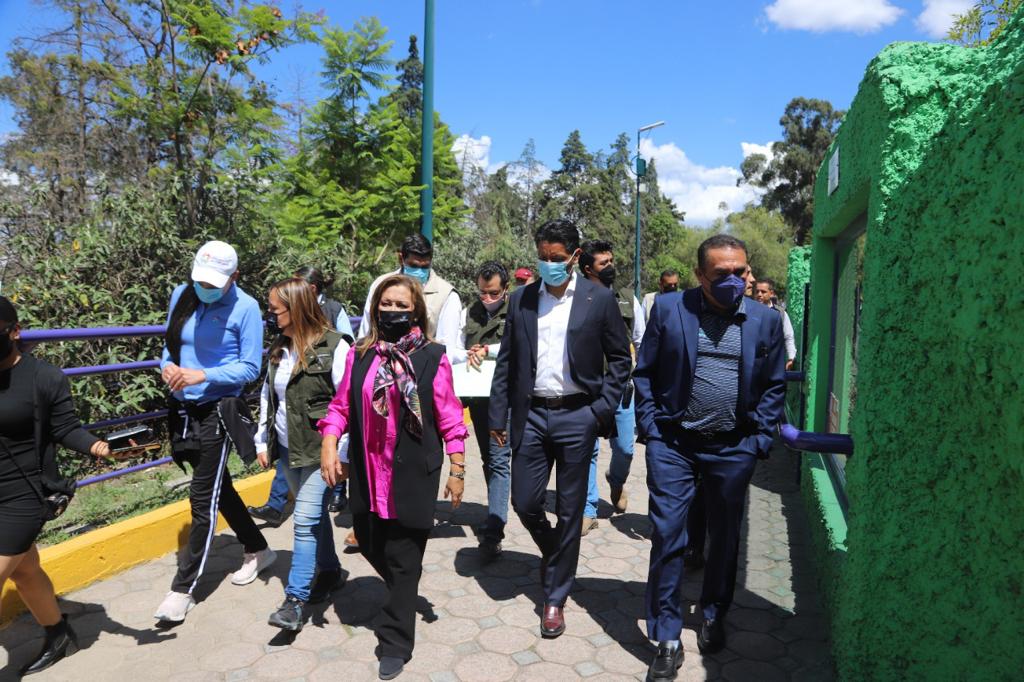 Inspecciona gobernadora del estado instalaciones del Zoológico del Altiplano