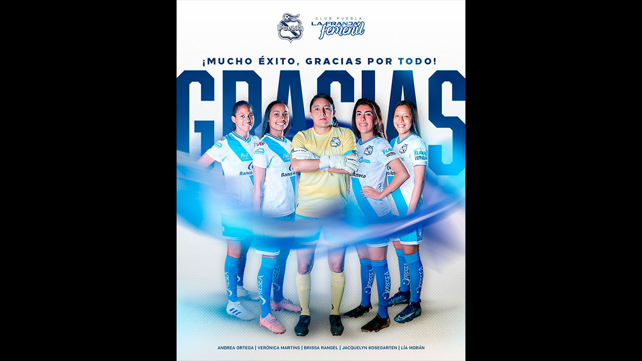 Puebla Femenil hace limpia en su plantel; se van 16 jugadoras 