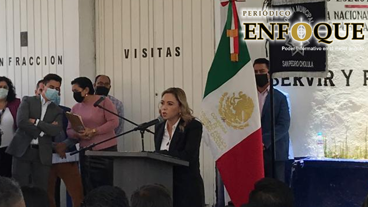 En San Pedro Cholula fue entregada la remodelación del Centro de Comando y Control C2