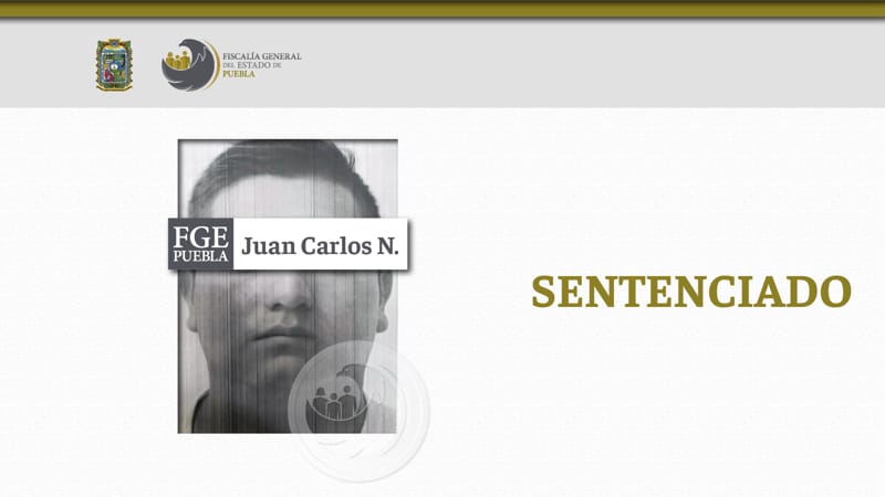 Juan Carlos N. es sentenciado a 50 años de prisión por el secuestro de una gente investigador
